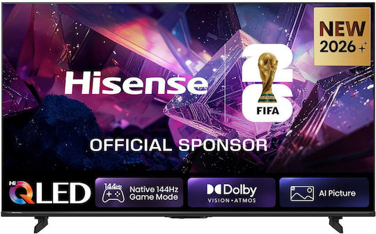 Hisense Smart Τηλεόραση 85" 4K UHD QLED E7S PRO HDR (2026) 85E7S PRO