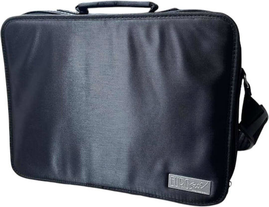 Eurostil Fabric Cosmetic Case Black H28.5xW37xL11.5cm
