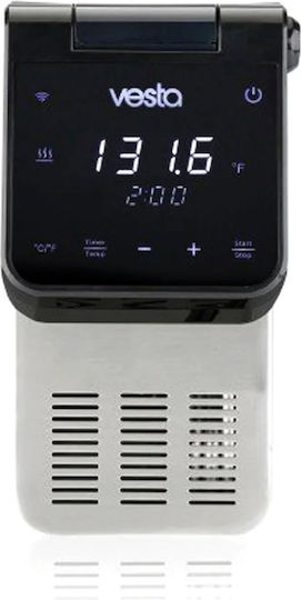 Vesta Precision Elite Black Sous Vide Machine 1.2kW 16x14.9x26.6cm SV81-BK