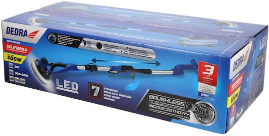 Dedra Τριβείο Τοίχου 500W