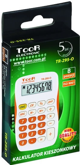 TooR Калкулатор Ежедневна употреба Джобен 1бр