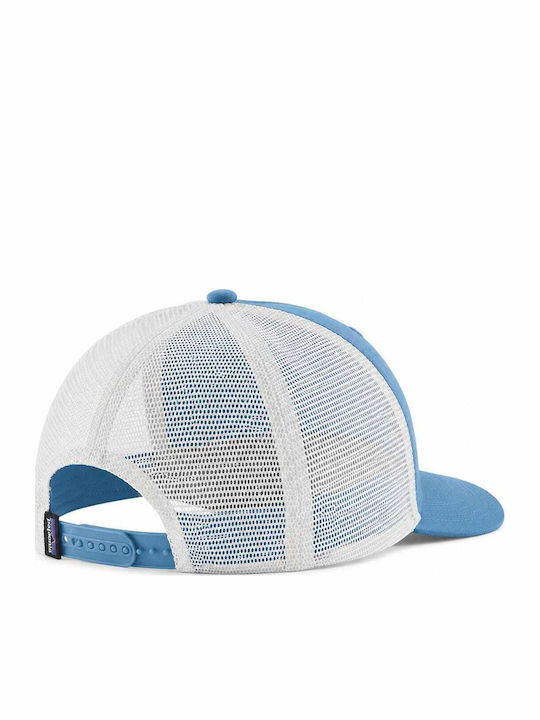 Patagonia P-6 Logo LKW-Fahrer Kappen Shore Blau Patagonia P-6 Logo LKW-Fahrer Kappen Shore Blau