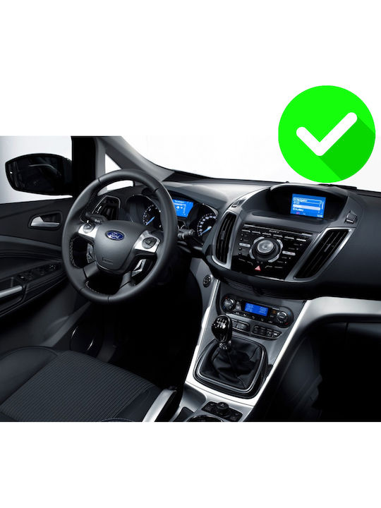 Carmedia Auto-Audiosystem für Ford Kuga / C-Max 2011 (Bluetooth/USB/WiFi/GPS/Apple-Carplay/Android-Auto) mit Touchscreen 10.33"
