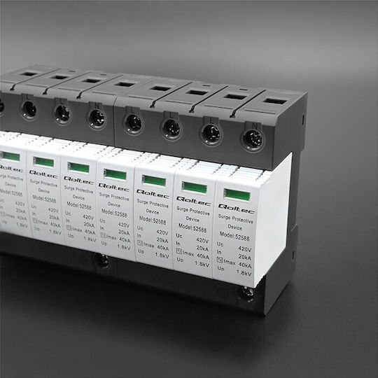 Qoltec Vierpolig Schienenumschalter