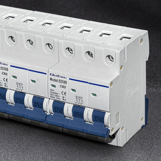 Qoltec Τριπολικός Διακόπτης Ράγας 63A