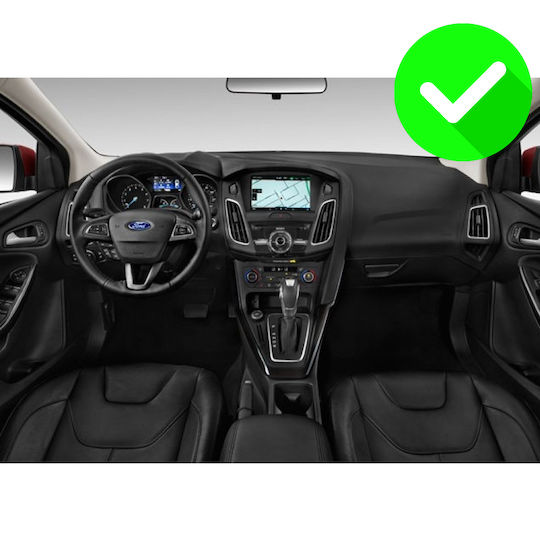 Carmedia Ηχοσύστημα Αυτοκινήτου για Ford Focus 2011-2018 (Bluetooth/USB/WiFi/GPS/Apple-Carplay/Android-Auto) με Οθόνη Αφής 9.7"