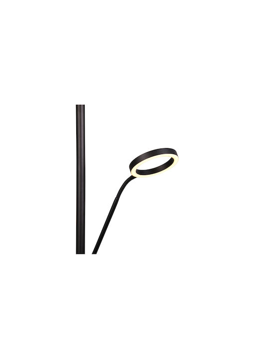 Trio Lighting Willis LED Φωτιστικό Δαπέδου Υ180xΜ40εκ. με Ρυθμιζόμενο Λευκό Φως 5150lm Μαύρο