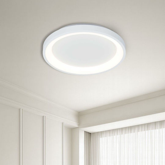 Deckenleuchte montieren Alexa-c Led 60w Cct 3290lm 230v Dim Breite / Durchmesser Φ40 Weiß 5251