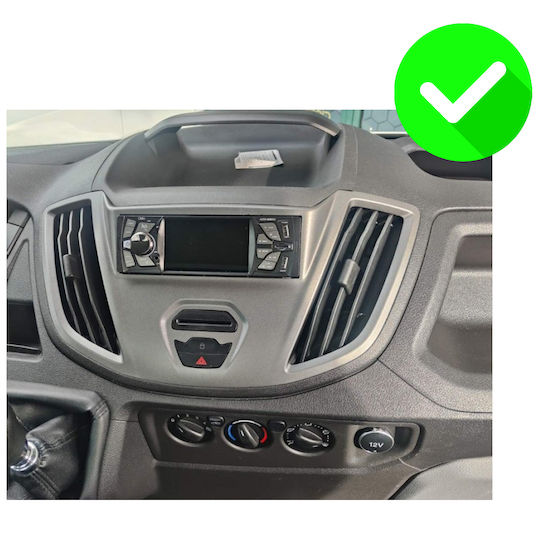 Carmedia Car Audio System for Ford Transit 2014-2020 (Bluetooth/USB/WiFi/GPS/Apple-Carplay/Android-Auto) with Touch Screen 10.33"