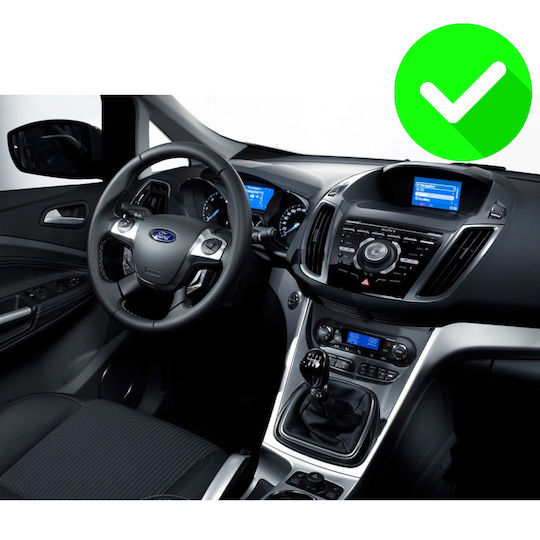 Carmedia Ηχοσύστημα Αυτοκινήτου για Ford Kuga / C-Max 2011 (Bluetooth/USB/WiFi/GPS/Apple-Carplay/Android-Auto) με Οθόνη Αφής 9.7"