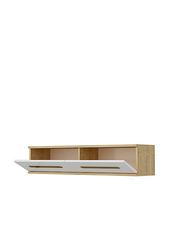 Έπιπλο Τηλεόρασης Λευκό Μ120xΠ30xΥ26cm