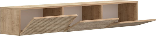 TV Stand with LED Lighting Synthetic Wood M150xD31xH29cm