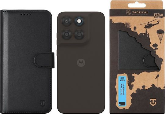 Tactical Field Notes Калъф За Мобилен Телефон Motorola Moto G77 5G Черен