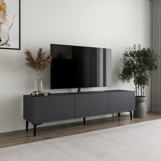 SteweHome TV-Ständer Grau M160xP30xH44cm