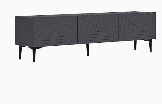SteweHome TV-Ständer Grau M160xP30xH44cm