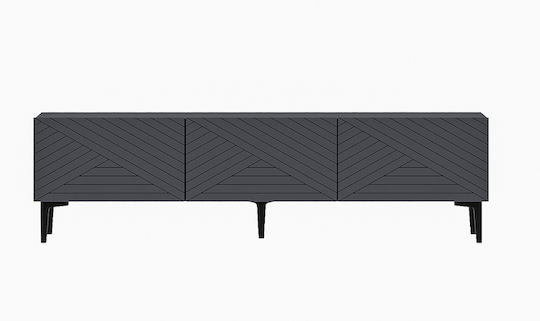 SteweHome TV-Ständer Grau M160xP30xH44cm