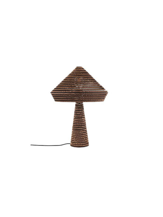 Villa Collection Table Lamp for Socket E27 with Brown Shade and Base