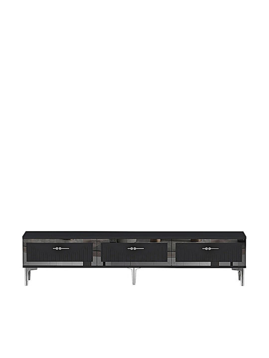 Έπιπλο Τηλεόρασης Χρυσό Μ180xΠ30xΥ41cm