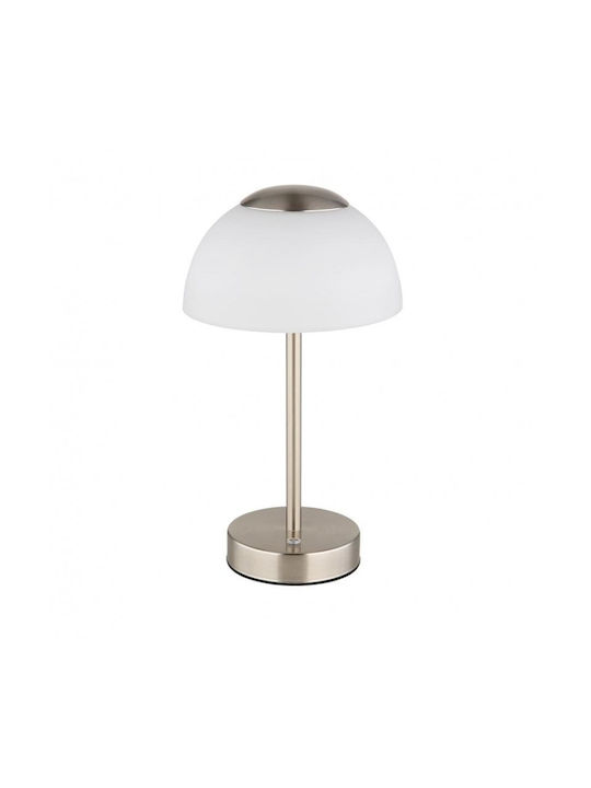 Globo Lighting Lampă de masă LED cu Abajur Argintiu și Bază