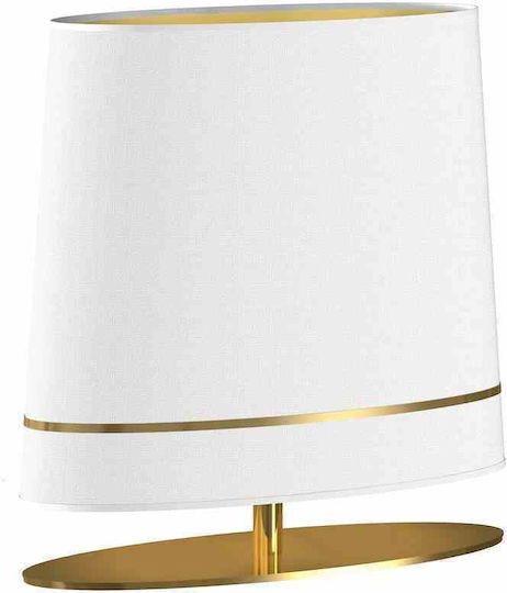Eko Light Tischlampe für Fassung E27 mit Gold Schirm und Basis Eko Light Tischlampe für Fassung E27 mit Gold Schirm und Basis