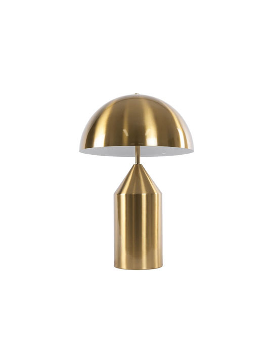 kelvo URANUS Table Lamp for Socket E27 with Gold Shade and Base