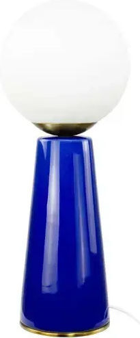 Selected by Pragmatic Ceramic Vintage Table Lamp LED with Blue Base Selected by Pragmatic Ceramic Vintage Table Lamp LED with Blue Base