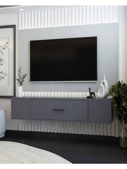 SteweHome TV-Ständer Grau M150xT30xH33cm