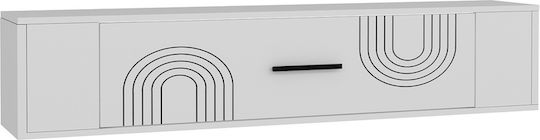 Multicolour TV Stand L120xD26xH33cm