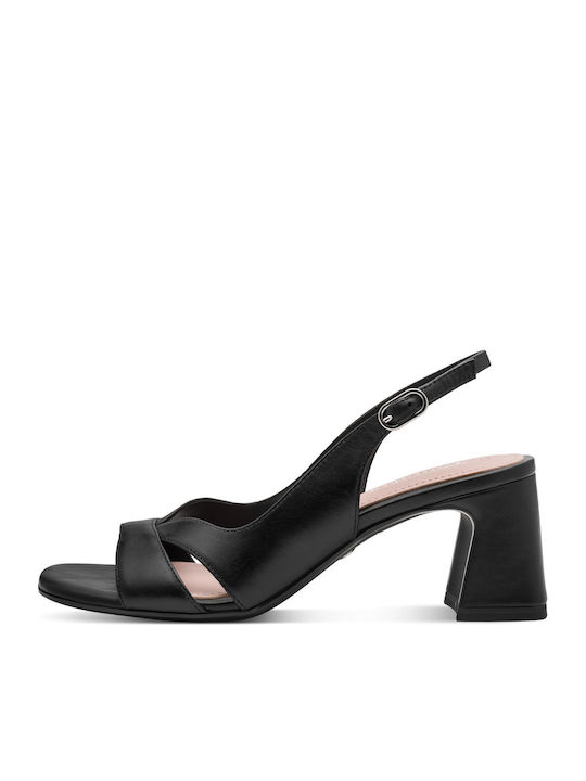 Leather Sandals Black