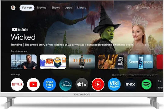 Smart Τηλεόραση 24" HD Ready QLED 24HQG3S15CW HDR (2025)