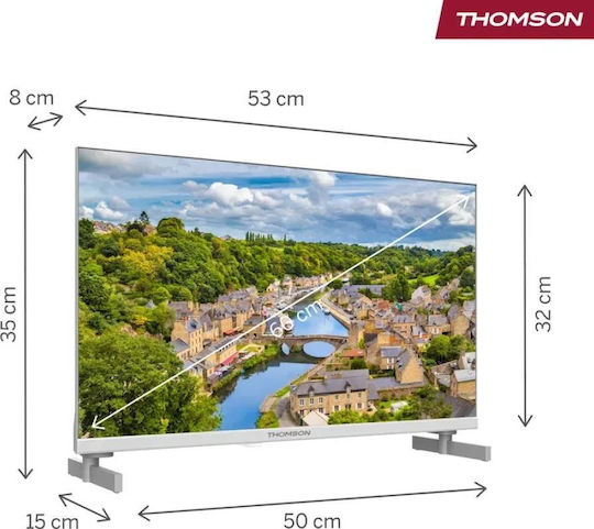 Smart Τηλεόραση 24" HD Ready QLED 24HQG3S15CW HDR (2025)
