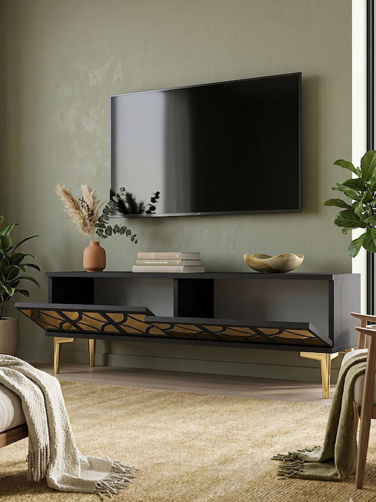 Stand TV Alb L120xA30xÎ41cm