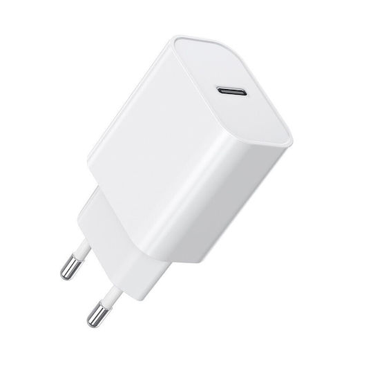 Alista Home Încărcător Fără Cablu cu Port USB-C 20W Power Delivery Alb (161965)