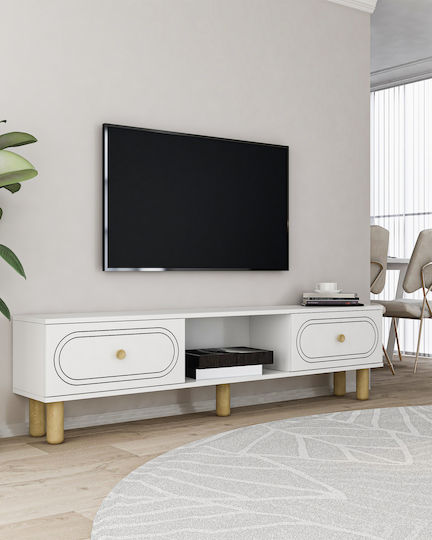 Multicolour TV Stand L150xD30xH41cm
