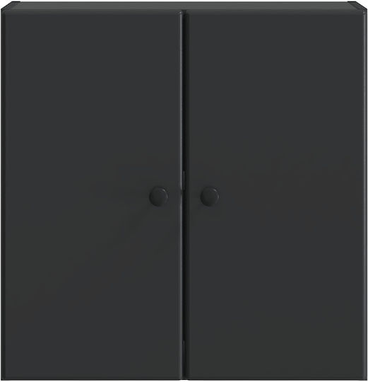 Dulap Suspendat Negru 59x31x60 cm