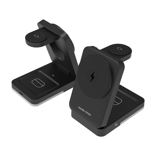 Mobile Origin Wireless Charger (Qi Pad) 15W Black (PW28)