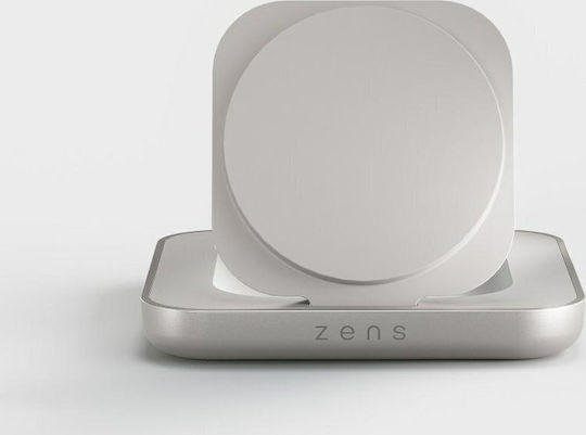 Zens Încărcător Wireless (Qi Pad) 15W Alb (Nightstand)