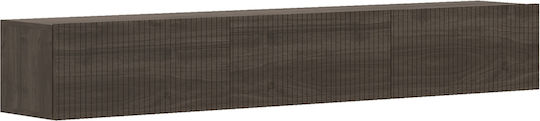 TV Stand with LED Lighting Synthetic Wood M150xD31xH29cm