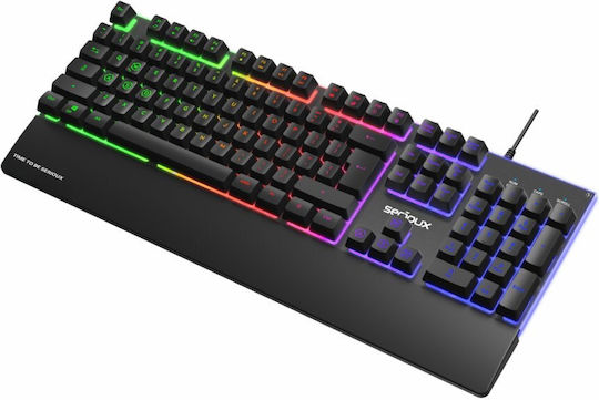 Serioux Nexor Гейминг Клавиатура с RGB Осветление (Английски US)