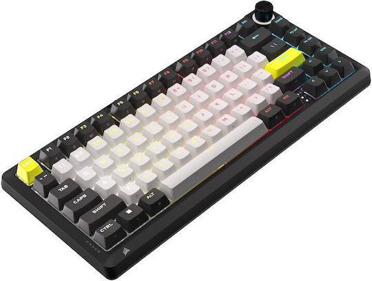 Corsair Makr Pro 75 Безжична Hall Effect Гейминг Клавиатура 75% с RGB осветление (Международен английски език)