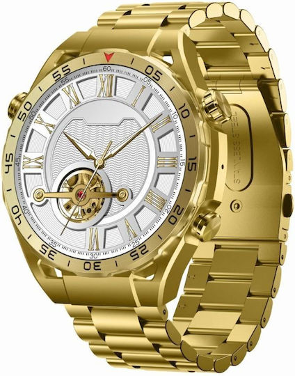 Gravity GT13-2 Smartwatch Mit Herzfrequenzmesser Gold