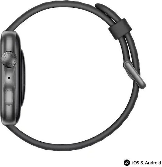 Huawei Watch Fit 5 Aluminum 42mm Waterproof with Heart Rate Monitor Black