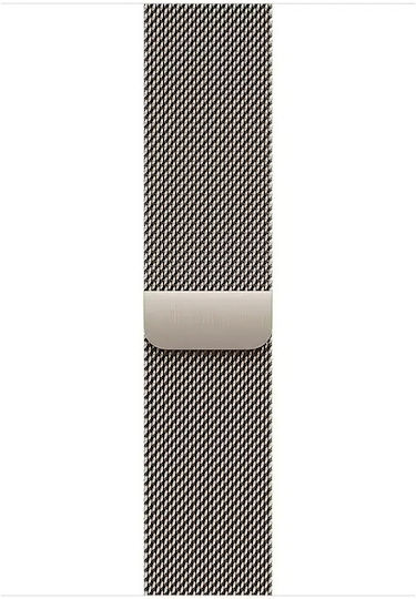 Apple Watch Series 11 Cellular Titanium 46mm Αδιάβροχο με eSIM και Παλμογράφο (Natural Titanium Case with Natural Milanese Loop - S/M)