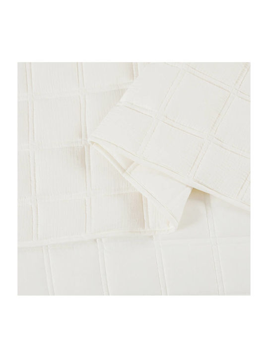 Liolios Home Σετ Κουβερλί King Size Cream 260x240cm