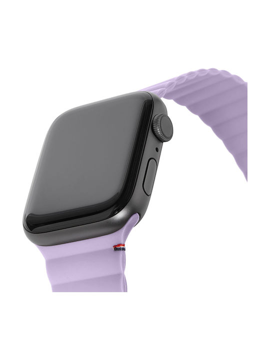 Decoded Каишка Силикон Лилав (Apple Watch 38/40/41/42mm)