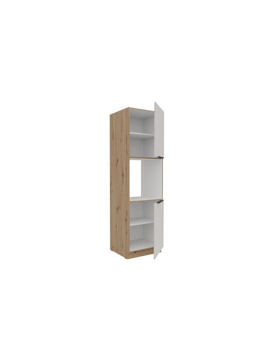 Metal Floor Bookcase Beige