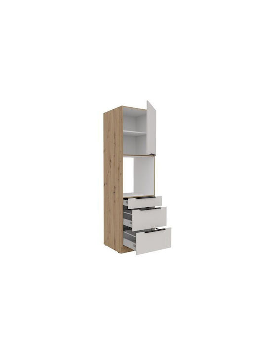 Metal Floor Bookcase Beige