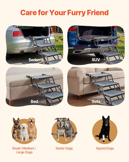 Vevor Trepte Auto pentru Câine
