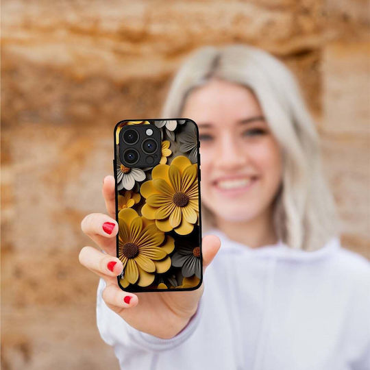 Sonique 3D Flower Series Case Motorola Edge 60 Neo 5G Yellow