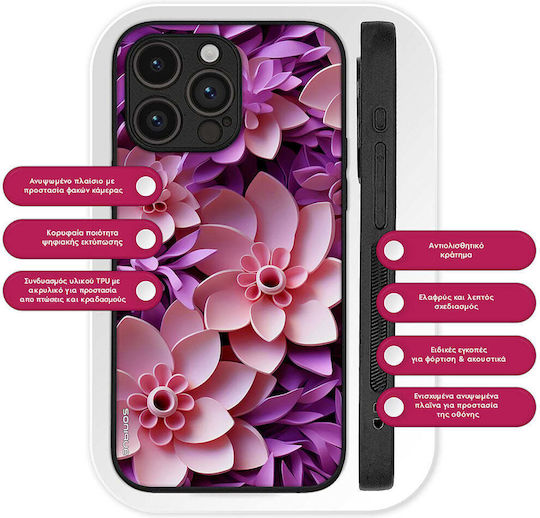 Θήκη Sonique 3d Flower Series Xiaomi Poco X8 Pro 5g Ροζ